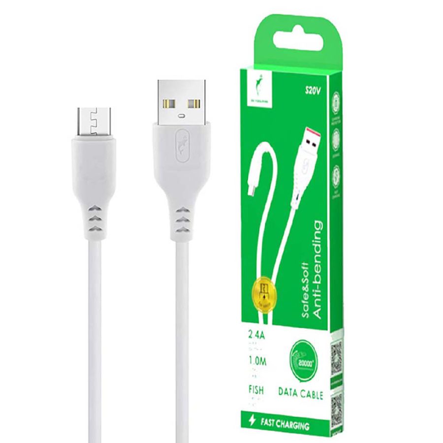 کابل شارژر میکرو اسکای دلفین مدل Sky Dolphin S20V USB to microUSB conversion cable