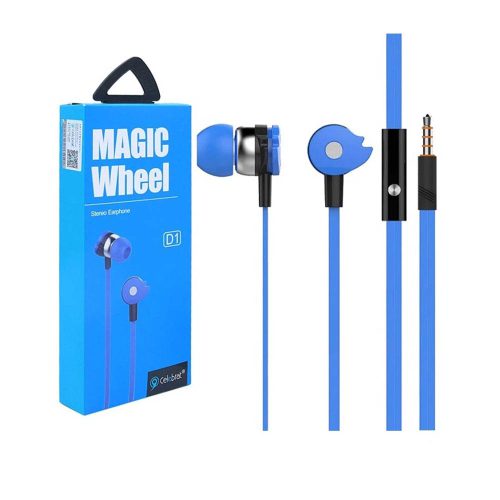 هندزفری باسیم سلبریت مدل Celebrat Magic Wheel Stereo Earphone D1