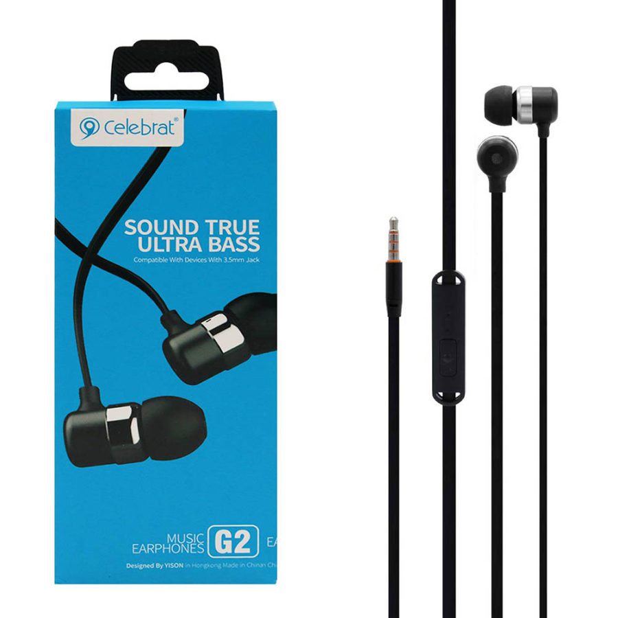 هندزفری سیمی سلبریت مدل Celebrat G2 Earphones