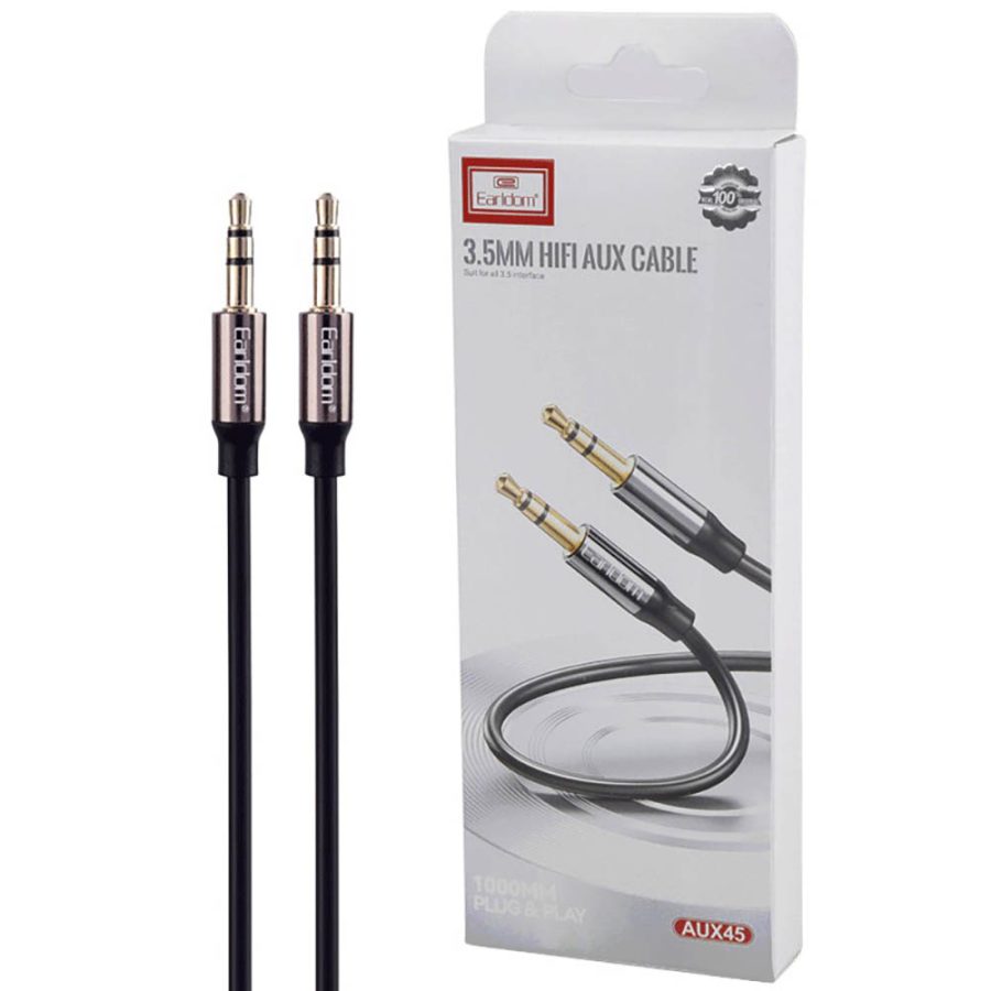 کابل 1 به 1 صدا (AUX) ارلدام مدل Earldom ET-AUX45 AUX CABLE