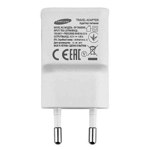 شارژر دیواری اورجینال سامسونگ مدل Samsung Wall Charger EP-TA50EWE