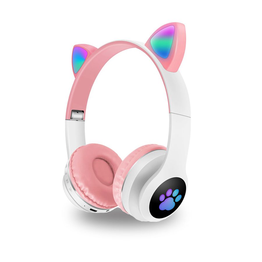 هدفون بلوتوث گربه مدل VIV-23M Cat Ear Wireless Headphones Bluetooth