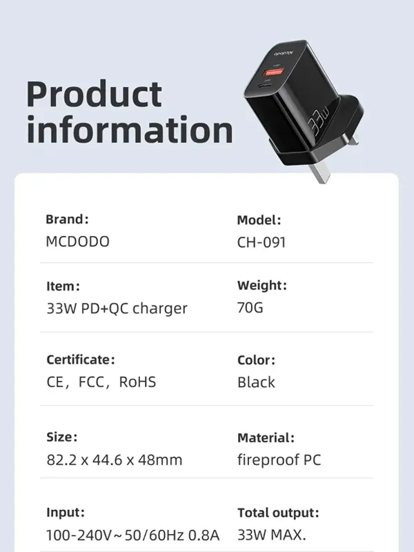 mcdodo ch-091