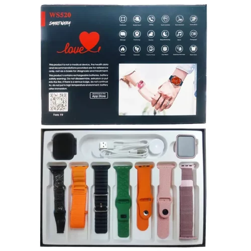 خرید پک ساعت هوشمند wisme ws520
