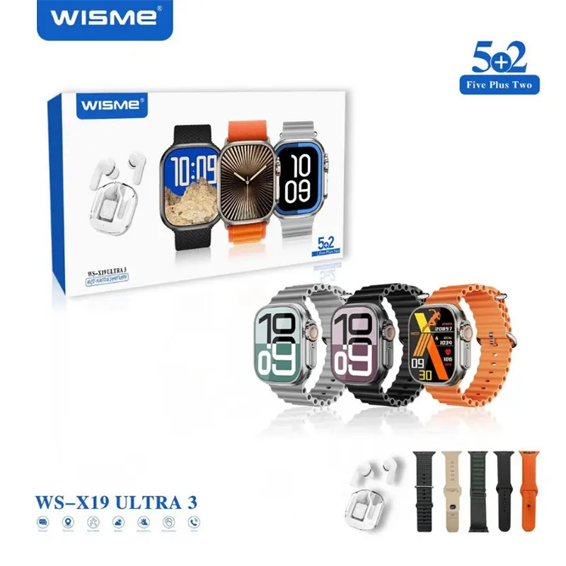 ساعت هوشمند x19 ultra 3