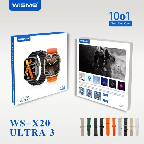 ساعت هوشمند Wisme WS-X20 Ultra 3
