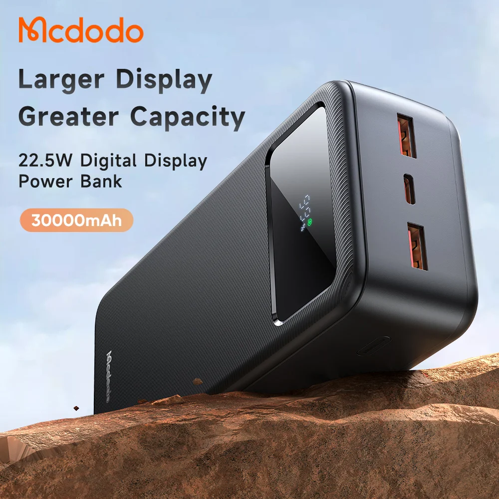 mcdodo 30000mah 22.5w power bank