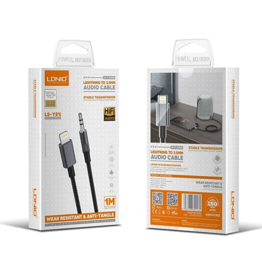 ldnio ls y81i lightning to 3.5mm audio cable